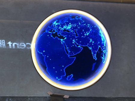 P4 4米冠球形屏 廣東深圳騰訊大廈展廳